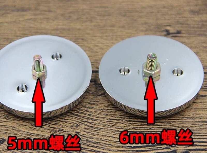 1pcs Motorcycle night reflectors warning signs light for both side view width reflectors