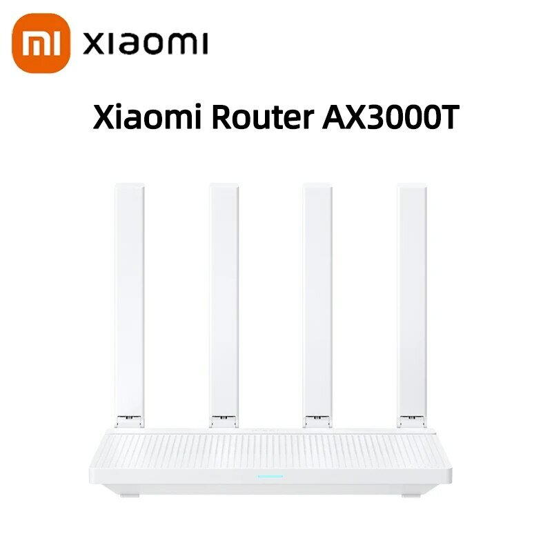 جهاز توجيه AX3000T أصلي جديد ، GHz 5GHz CPU 2X2 xxxiaomi MHz وان LAN LED NFC للألعاب المنزلية والمكاتب Mi