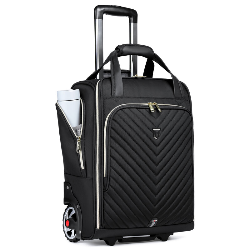 Torba na laptopa biznesowa na kółkach torby podręczne podręczne linie lotnicze torba podróżna na bagaż z kółkami damska teczka męska 18-calowa miękka