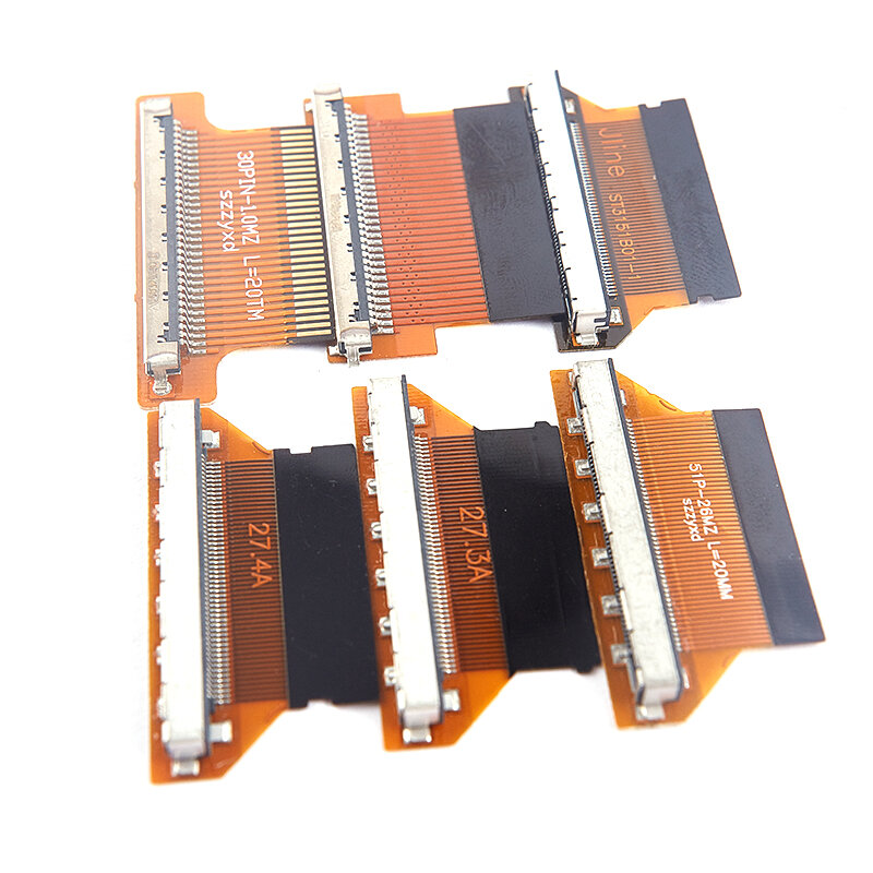 Placa adaptadora LVDS, 2K 4K Converter Board, Cabo Flexível EDP, Interface de tela, Interface lógica, FPC, 1Pc