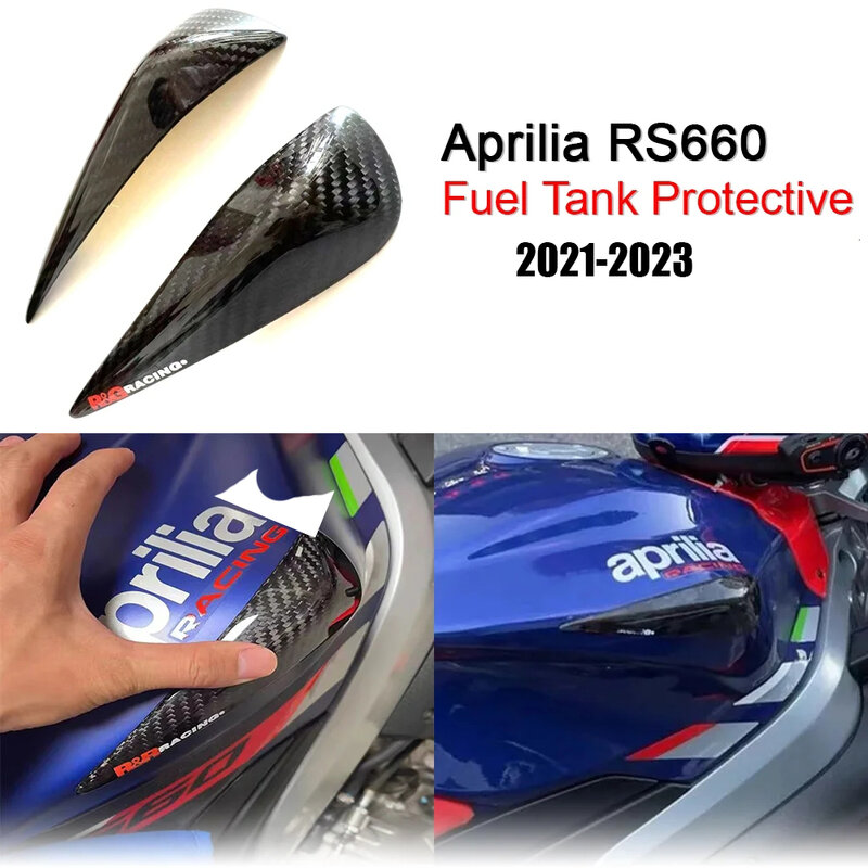 FOR Aprilia RS660 Fuel Tank Protective Case Motorcycle Modified Shell Decoration RS 660 Sliders Protector 2021 2022 2023