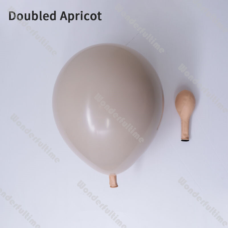 5/10/12/18inch Doubled Balloons Decoration Double Blush Nude Dusty Pink Rose Gold Balloon Garland Arch Kit DIY Baby Shower Decor