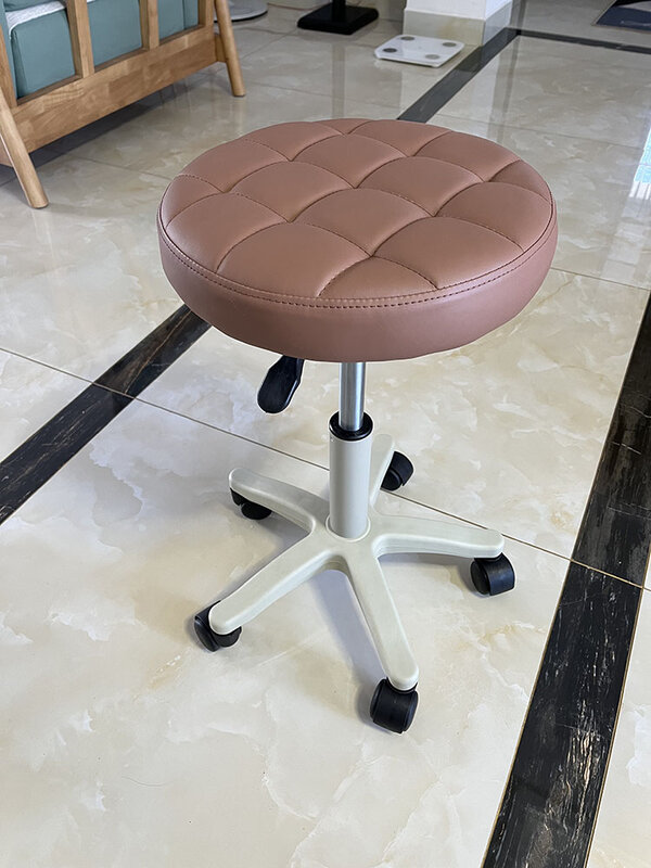 Professional Barber Beauty Salon Chair Pedicure Stool Rotating Lifting Hair Barber Chairs, Home Furniture Round Wheel Stools