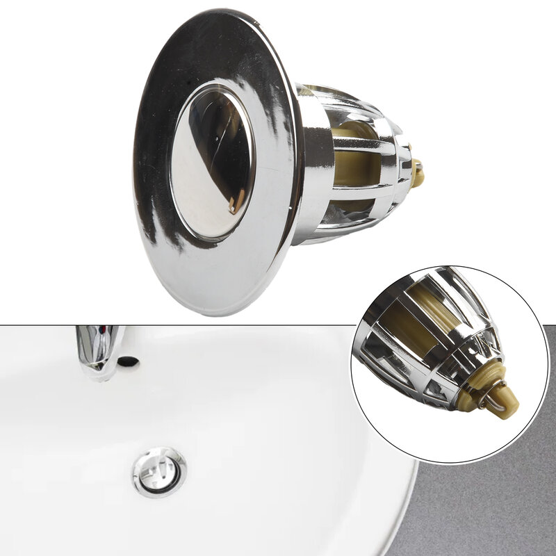 Package Content Bathroom Sink Plug Stopper Construction Wash Basin Core Construction Easy To Use