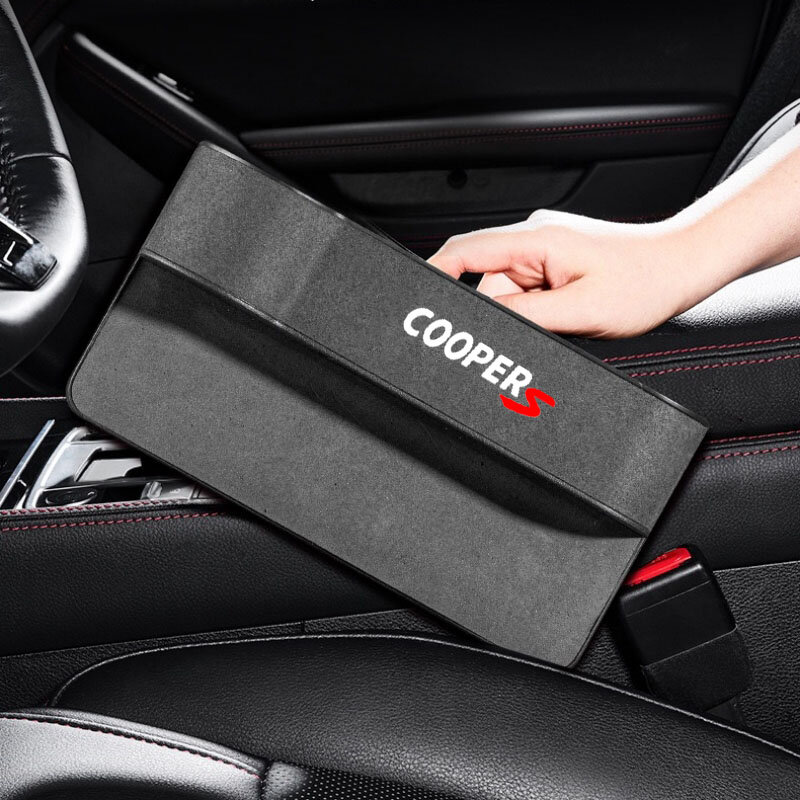 Car Seat Crevice Gaps Storage Box Seat Organizer Gap Slit Filler Holder For Cooper R55 R56 R60 R61 F55 F56 F60r Auto Accessories