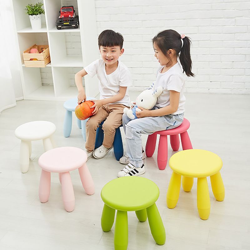 Круглый детский стул для детского сада, Детский обучающий стул, утолщенная пластиковая игрушка, грузоподъемность 100 кг, для детей и взрослых