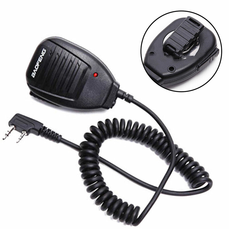 Baofeng-altavoz de mano con micrófono para walkie-talkie, Radio de UV-5R, BF-888S, nuevo y de alta calidad