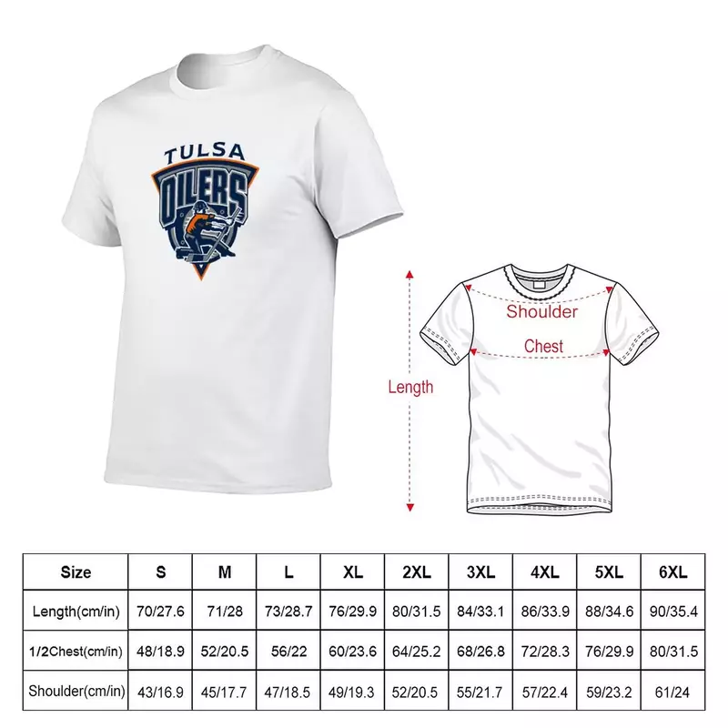 T-shirt uni Ulsa Oilers pour hommes, sweat-shirt, vêtements