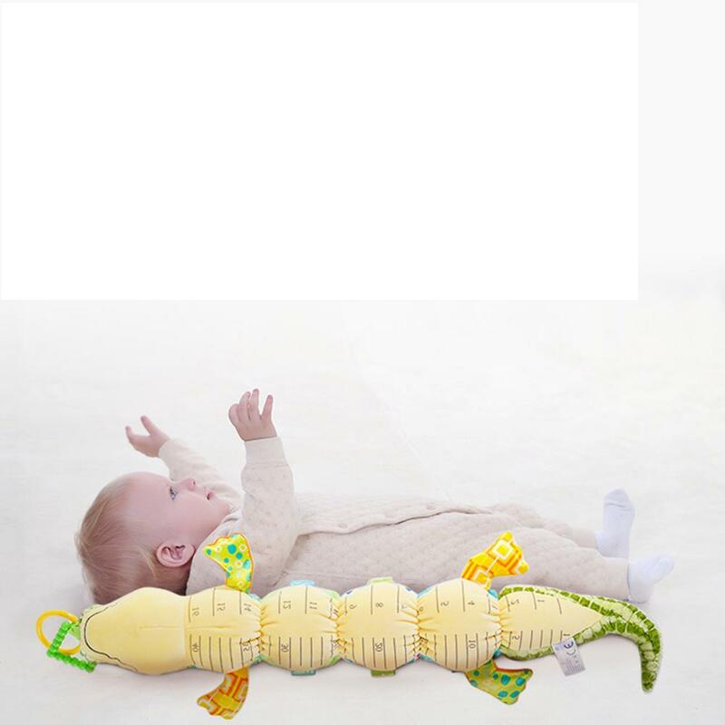 Bebê infantil sensorial animais de pelúcia brinquedos com chocalho crocodilo-boneca acalmar barriga tempo brinquedos para meninos recém-nascidos meninas frete grátis