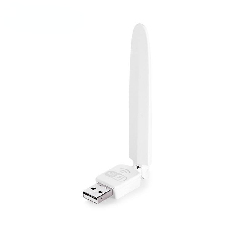 Dongle Antena Adaptor WiFi USB Eksternal 150M Kartu Jaringan LAN Nirkabel Mini 802.11n/G/B untuk Windows XP Vista Win7 Win8