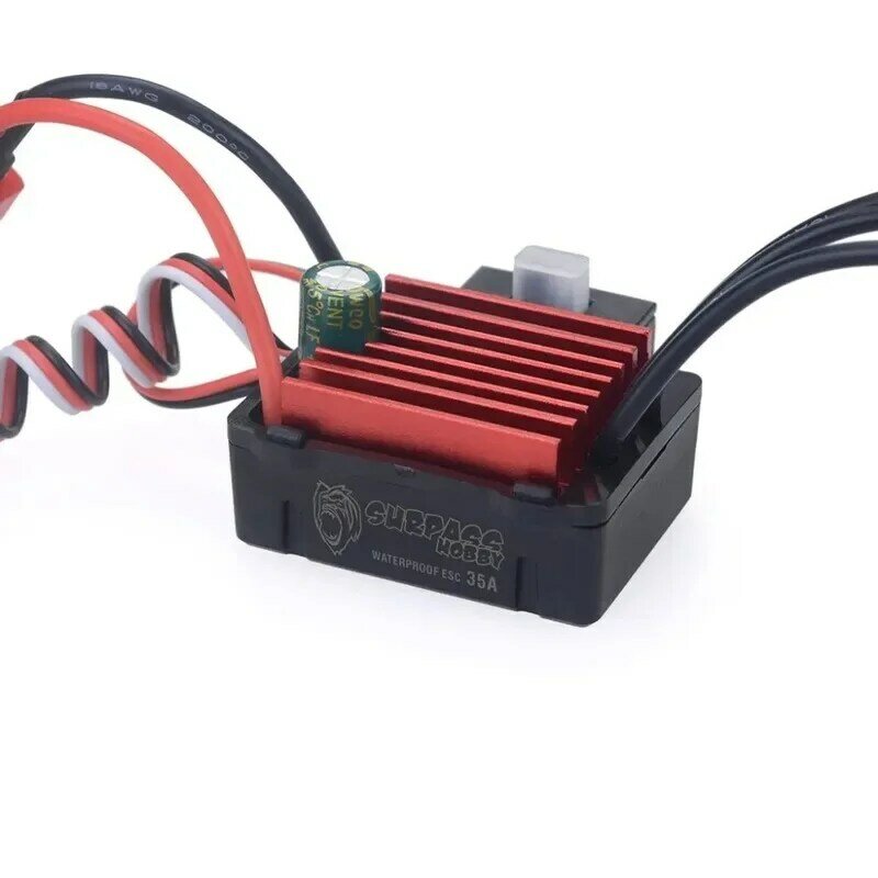 Superpass хобби водонепроницаемый Esc бесщеточный Электрический регулируемый T-образный разъем/xt60 интерфейс Аксессуар подходит для радиоуправляемых автомобилей