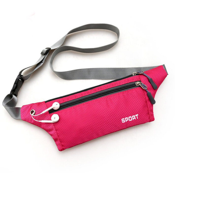 Marsupio sportivo da donna portafoglio a tracolla con borsa per telefono da viaggio borsa sportiva alla moda portafoglio antifurto multifunzionale Zero
