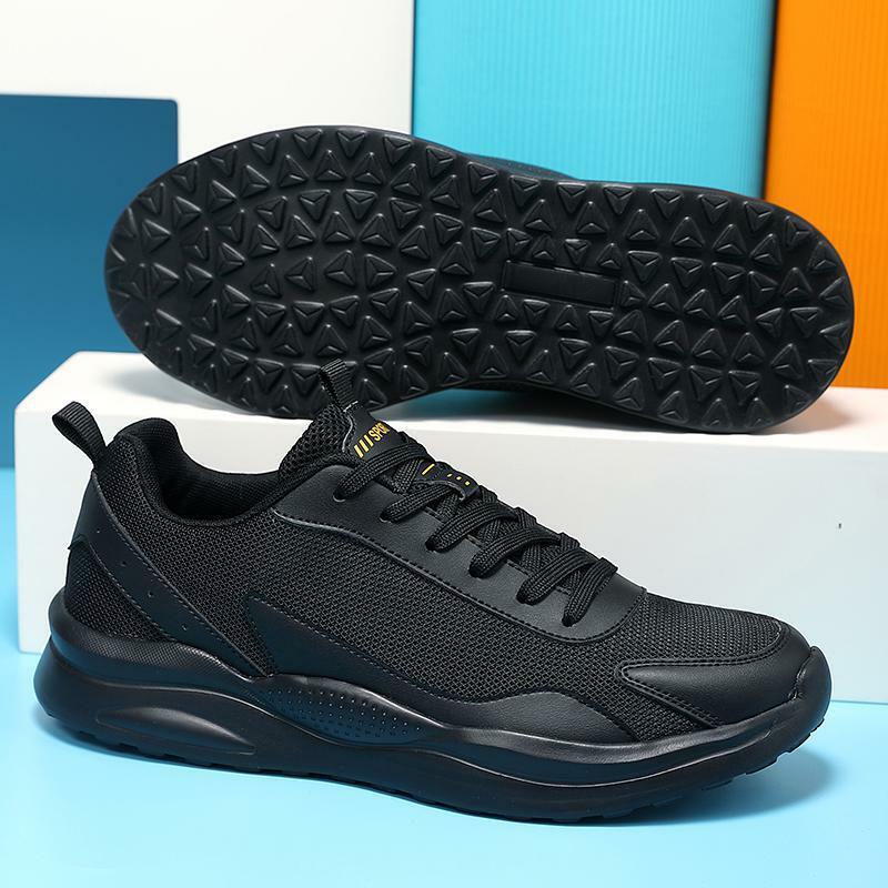 Men's Shoes Spring and Autumn 2023 New Sports Shoes Men's Leather Surface Leisure at Work Work Argan Fashion Shoes Autumn New