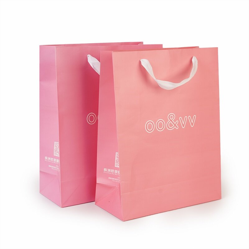 Customized product、Packaging Paperbag Custom Shopping Paper Bag With Your Own Logo White Black Brown