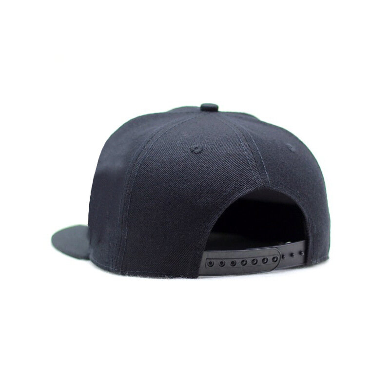 Boné snapback com logotipo personalizado para homens e mulheres, chapéu para sombrinha ao ar livre, chapéu hip-hop respirável, 27 cores, moda casual