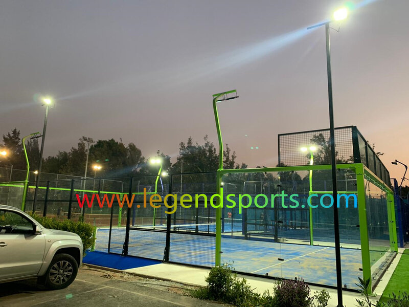 Fabricación de pista de tenis de pádel, precio bajo, alta calidad, a la venta