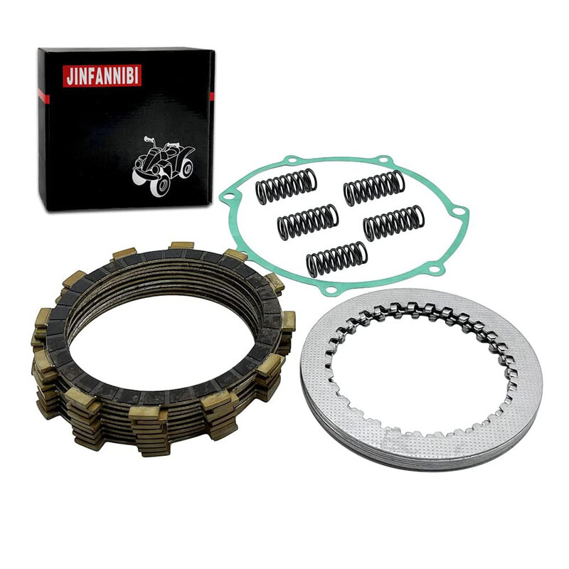 For Yamaha YZ250F 2001 2002 2003 2004 2005 2006 2007 Complete Clutch Kit Heavy Duty Spring & Cover Gasket