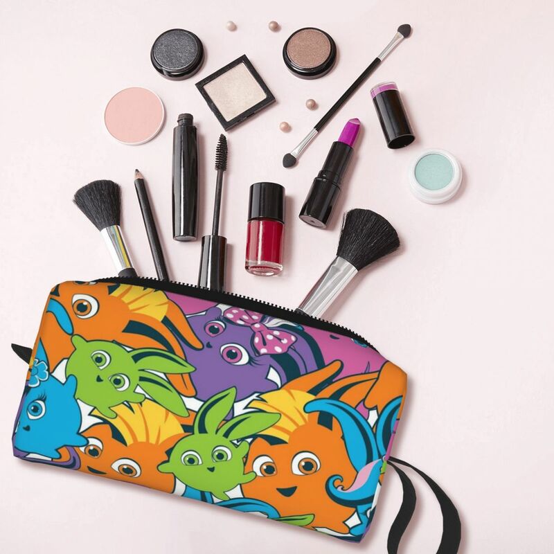 Sunny Bunnies Makeup Bag Cosmetic Organizer Storage Dopp Kit Fashion Toiletry Cosmetic Bag for Women Beauty Travel Pencil Case
