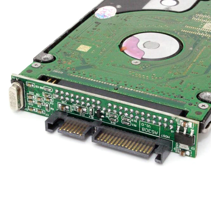 SATA 어댑터 수 IDE PATA 2.5 인치 SSD HDD 하드 디스크 드라이브, 노트북용 직렬 ATA 포트 변환기 카드, 44 핀