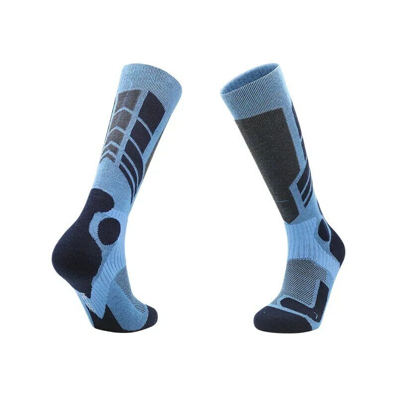 professional Ski Socks Thick Cotton Sports Cycling Soccer  Men Women Moisture Absorption High Elastic Thermal socks
