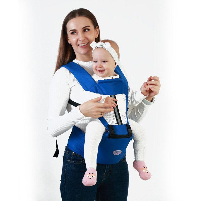 Mochila ergonómica portabebés con asiento de cadera para recién nacido, portabebés multifunción, eslinga, taburete de cintura, canguro para bebé de 0 a 48 meses