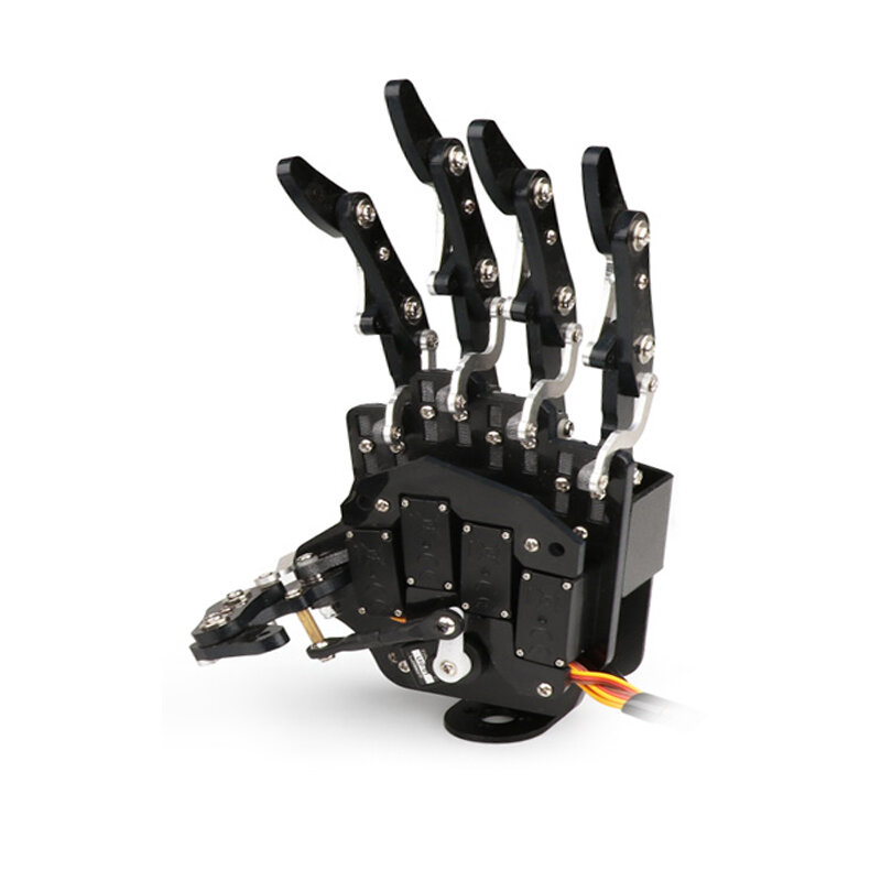 5 dofek Robot-palec humanoidalny bioniczny mechaniczny Manipulator pazur dla zestaw z robotem robota programowalnego Arduino ESP32
