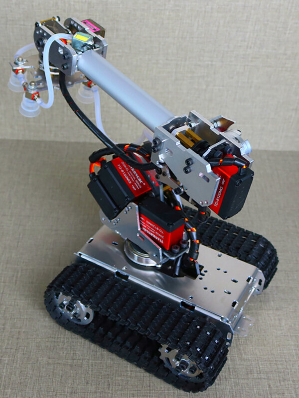 Grande manipolatore ventosa braccio Robot pompa per vuoto ventosa artiglio robotico pinza a mano Kit fai da te pompa d'aria per Arduino Robot Kit