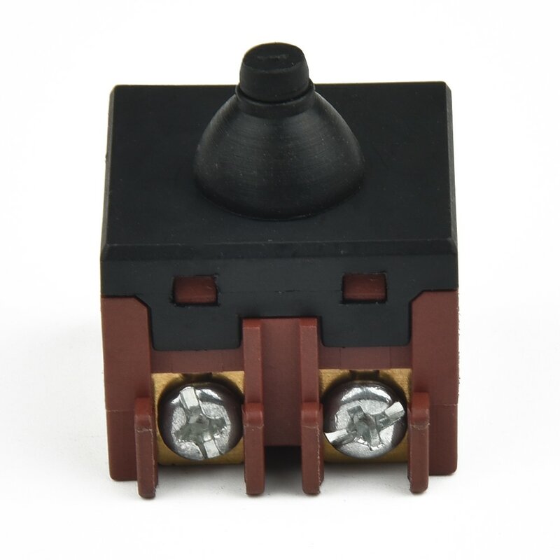 Joli à bouton-poussoir de remplacement pour meuleuse d'angle, noir, 100, polisseuse, accessoire, outils électriques, 0.98x0.98 ", 2 pièces