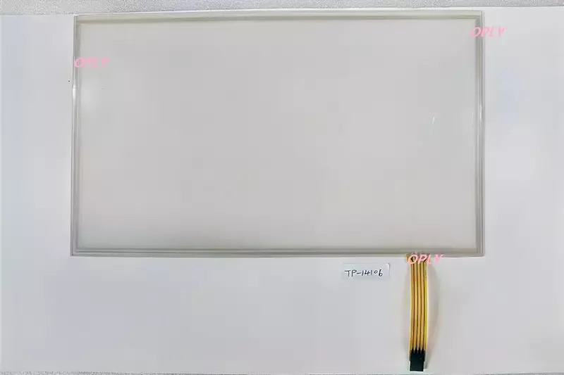 Sensor Resistive Do Painel De Toque Vidro Da Tela, Placa De Controle Do Computador Industrial, 4 Fio, 14.1 ", 14.1", 309X174mm, Vidro