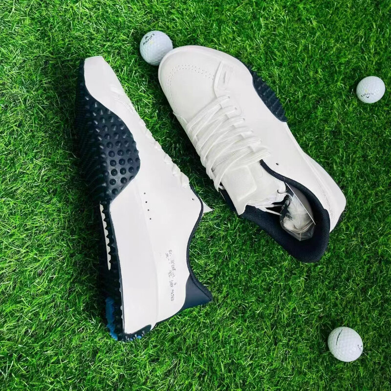G Golf Shoes for Men, Fashionable Sports and Leisure Non-slip Comfortable and Breathable Men's Shoes Lightweight and Waterproof