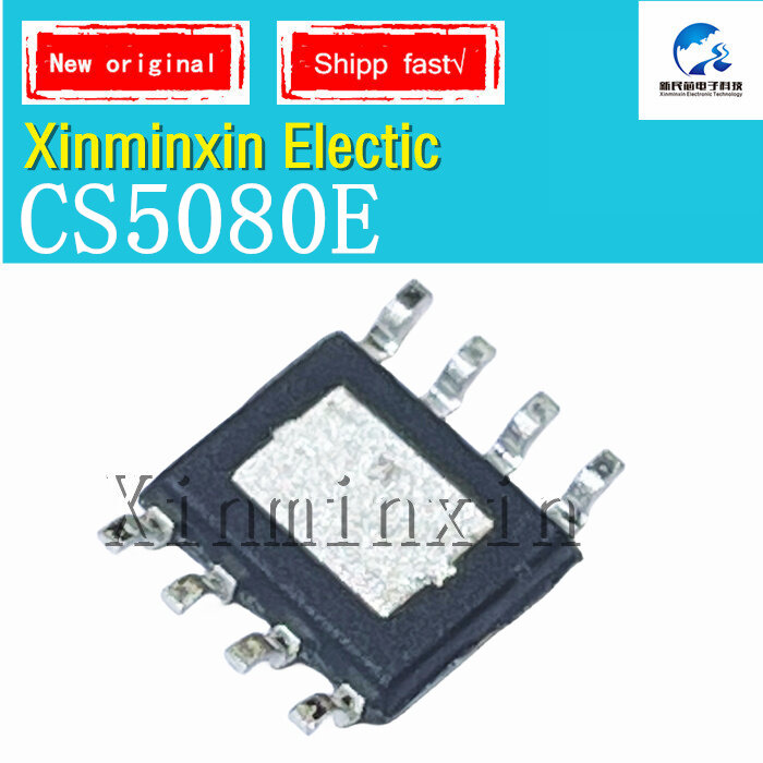 CS5080E ESOP-8 SMD IC Chip, 100% Original, em estoque, 5pcs por lote, Novo