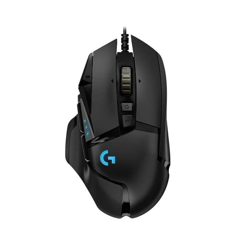 Nowa G502 Hero przewodowa mysz do gier komputer dla graczy RGB Usb dla Laptop Ergonmic Gamer mechanika guzik boczny