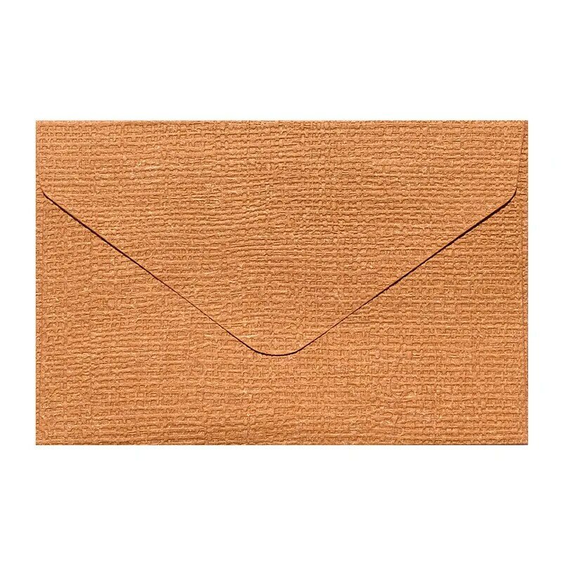 20pcs/lot Small Envelope High-grade Western Style Linen Texture Paper Postcards Envelopes for Wedding Invitations Packing Bags