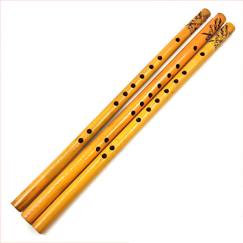 Флейта бамбуковая с 6 отверстиями, 44 см