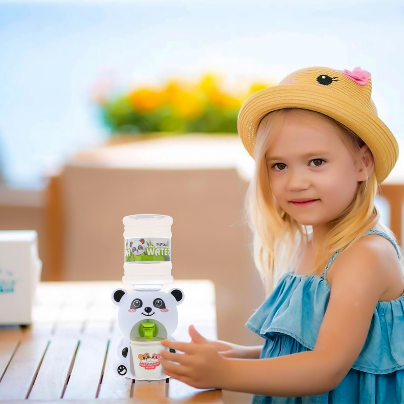Mini bambini giocattoli per bambini giocattolo cartone animato pressa a mano bere acqua macchina giocattolo simulazione bottiglia d'acqua pompa fontanella giocattolo per bambini
