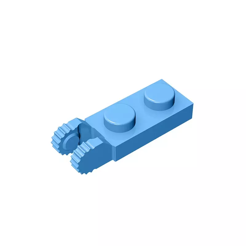 Único lado da placa de Articular para Crianças DIY, compatível com Lego 44302, GDS-821, 1X2