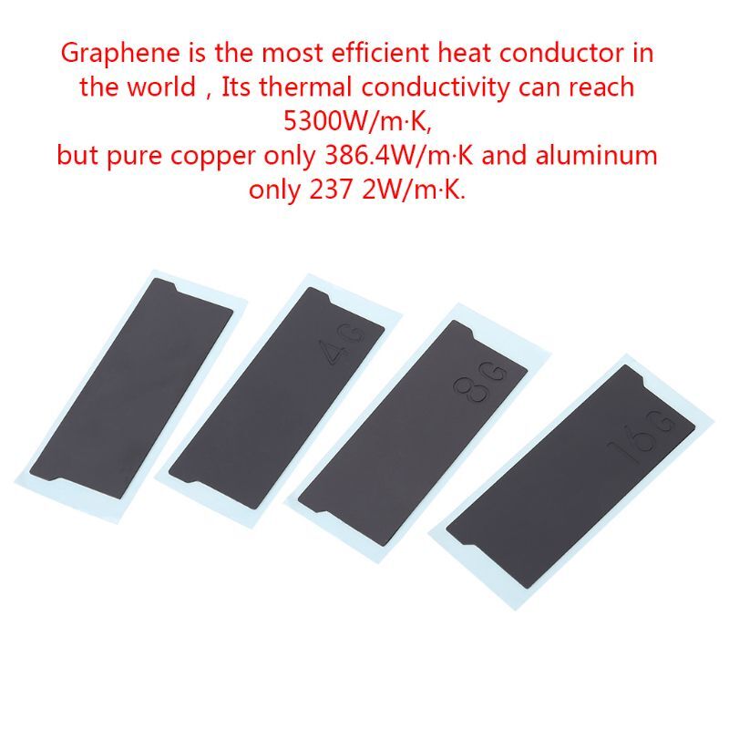 High Efficiency Pure Copper  Heatsink Cooling Sticker Heat Sink laptop Memory Thermal Pad High Conductivity Dropship