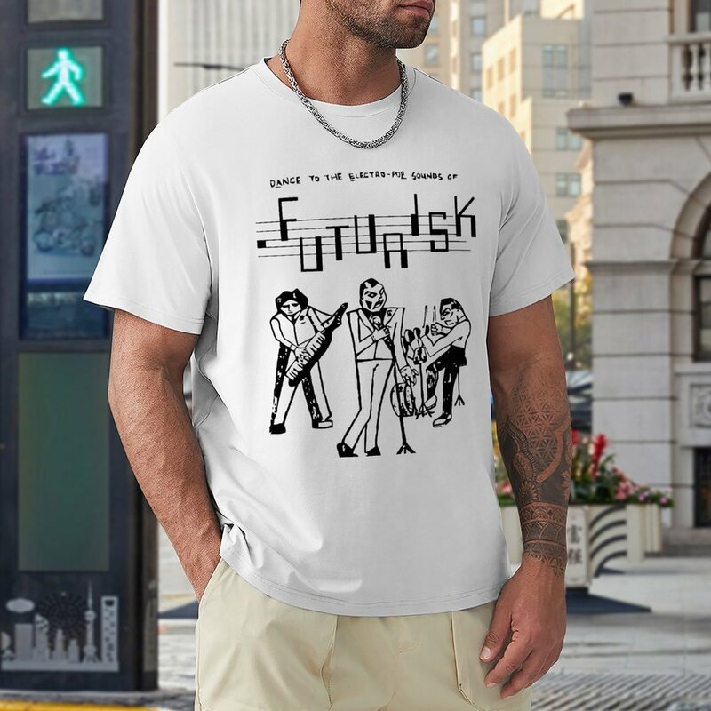 Futurisk-Camiseta de secado rápido para hombre, ropa hippie para niño, gráfico, DIY