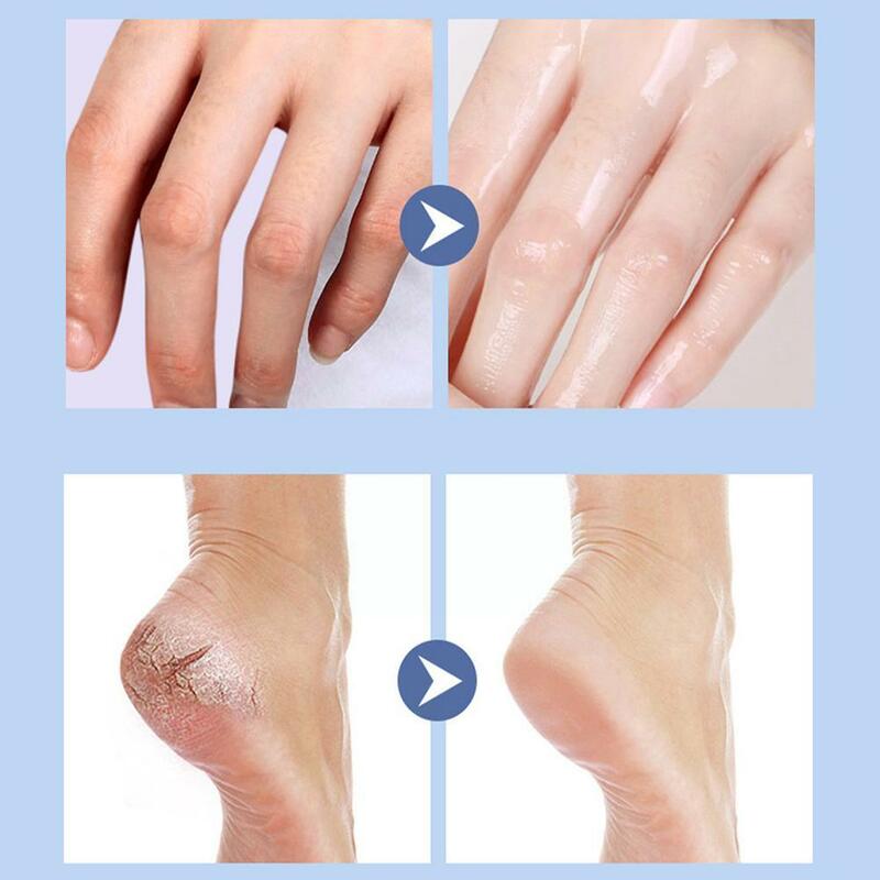 40g antypoślizgowe usuwanie krem do stóp z pęknięć martwa skóra do usuwania zrogowacenia ręcznego nawilżające złuszczające skórę wybielanie pięty Fe C5S0