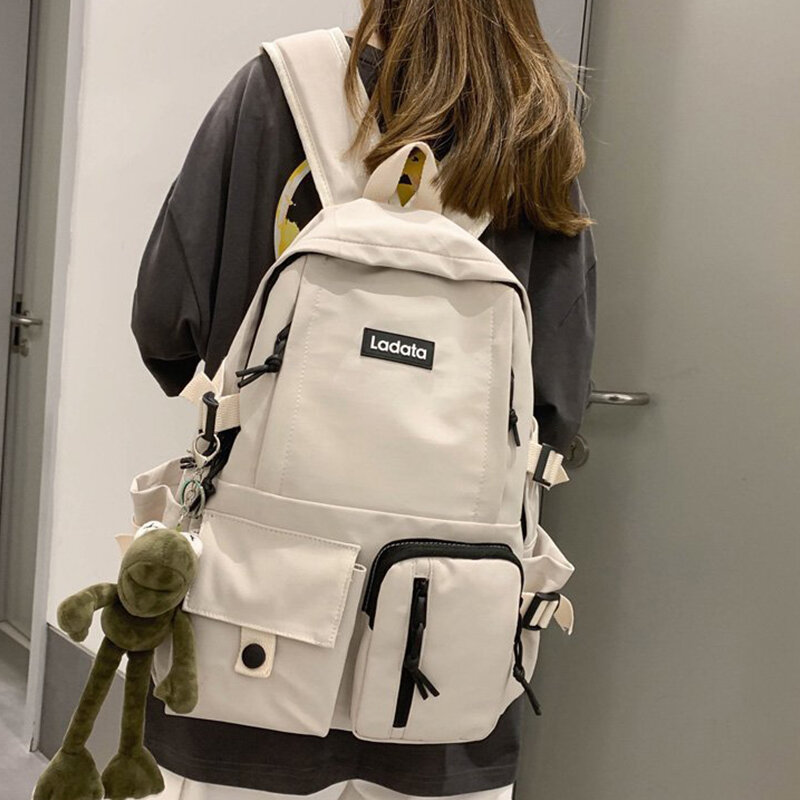 Tas tangan besar, tas sekolah, tas punggung Laptop, tas perjalanan remaja, tas sekolah, tas tangan besar, kasual, ransel nilon mode baru