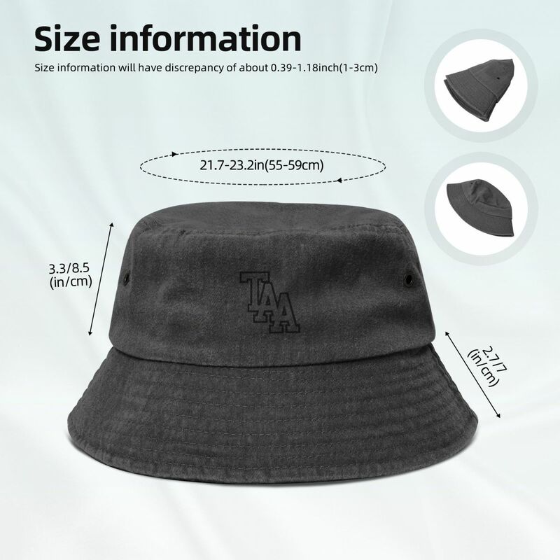 TAA Bucket Hat cute Snapback Cap Luxury Man Hat Ball Cap Sun Hats For Women Men's
