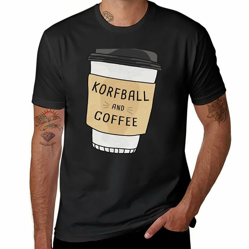 Camiseta gráfica de Korfball e Coffeen masculina, T esportivo, Projete seu próprio, Campeão, seu próprio