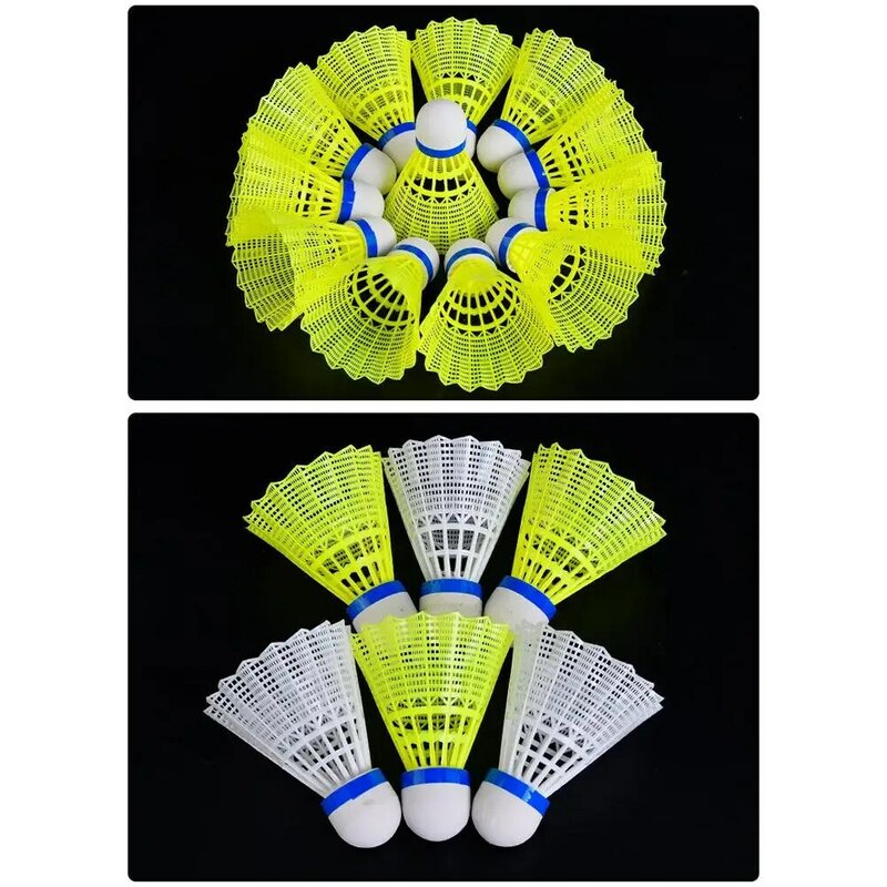 1 Pc Nylon Badminton Light Training Ball Plastic Badminton Fonmed Cork Outdoor Sports Shuttle Accessories P1c4