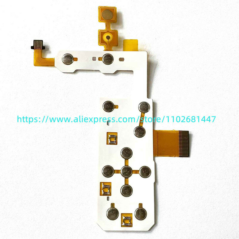 Plaque de clé de clavier de clavier, bouton de clé, ruban de câble flexible pour CANON, pièces de réparation d'appareil photo pour CANON A800
