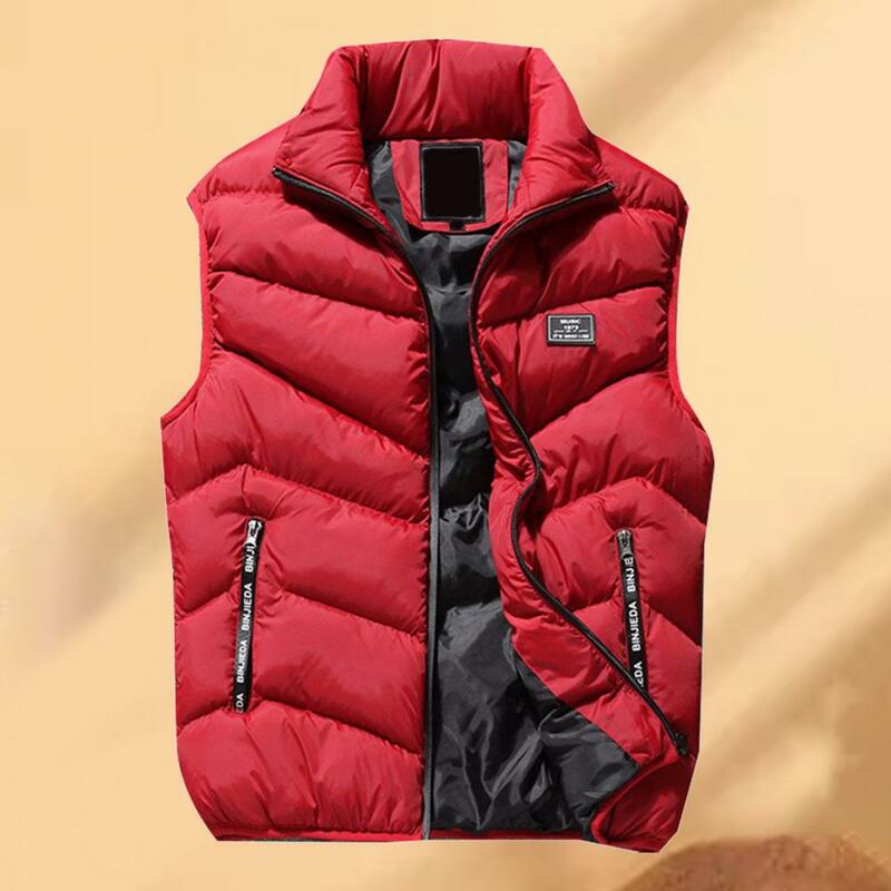 Vest Coat  Trendy Coldproof Pockets Pockets Vest  Autumn Winter Sleeveless Jacket