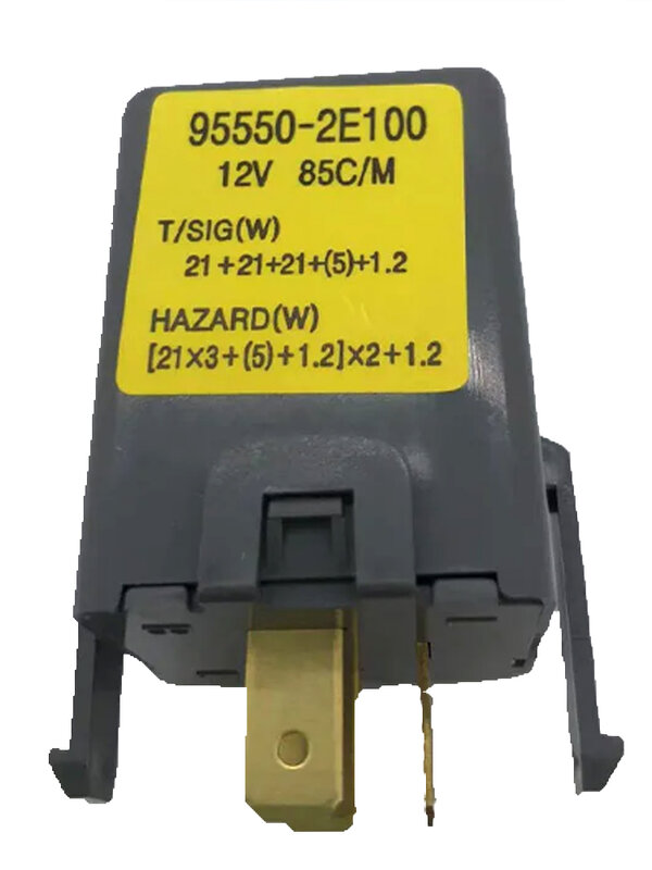 955502E100 flashing module turn signal is suitable for Hyundai Tucson OEM 95550-2E100 12V 85C/M 12V85CM