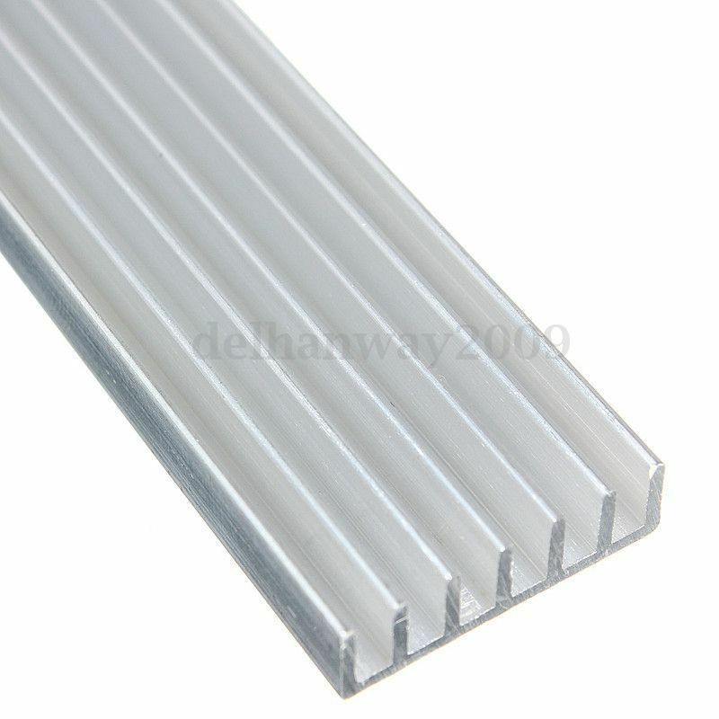 1 Stück 150x20x6mm Festkörper-Festplatte Aluminium legierung Kühlkörper Kühl kissen für Hochleistungs-LED-IC-Chip-Kühler Kühler Wärme