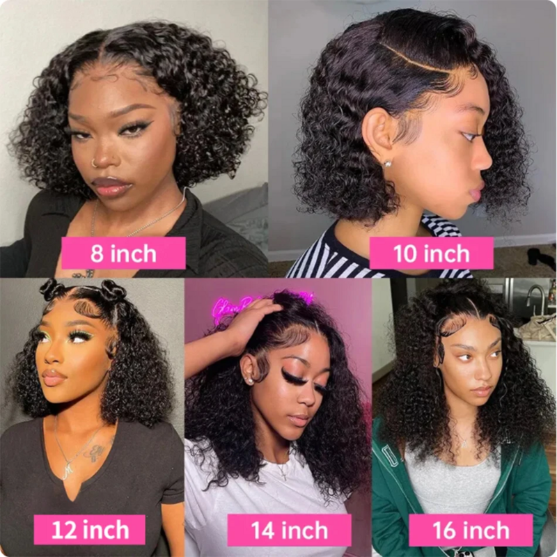 Loose Deep Wave 4x4 Lace Closure Human Hair Wig Brazilian Glueless Wigs For Women 4x4 HD Human Hair Lace Frontal Wig Pre Plucked