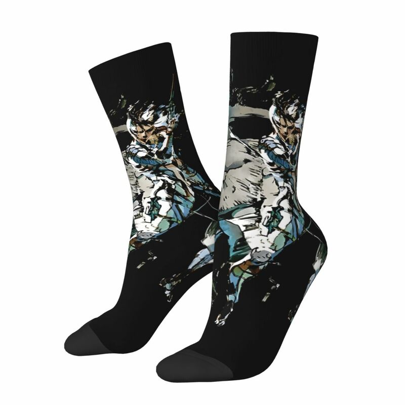 Calcetines divertidos y divertidos para hombre, calcetín Retro Harajuku, m-metal Gear, Hip Hop, novedad, sin costuras, Crazy, regalo impreso