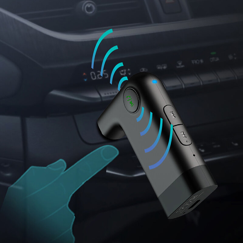 Мини AUX аудио адаптер беспроводной ресивер автомобильный адаптер Высокое качество звука громкой связи воспроизведение музыки